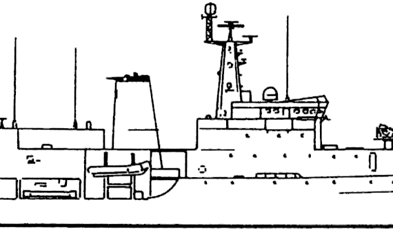 SLNS Sayura [Patrol Boat] - drawings, dimensions, figures